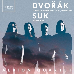 Dvorák Antonín Suk Josef - String Quartets Nos. 5 & 12 (Americ in the group Externt_Lager /  at Bengans Skivbutik AB (3597478)