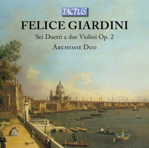Giardini Felice - Sei Duetti A Due Violini Op. 2 in the group Externt_Lager /  at Bengans Skivbutik AB (3597480)