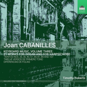 Cabanilles Joan - Keyboard Music, Vol. 3 in the group Externt_Lager /  at Bengans Skivbutik AB (3597483)