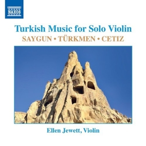 Cetiz Mahir Ahmet Saygun Adnan - Turkish Music For Solo Violin in the group Externt_Lager /  at Bengans Skivbutik AB (3599221)