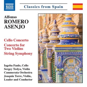 Romero Asenjo Alfonso - Cello Concerto Concerto For 2 Viol in the group Externt_Lager /  at Bengans Skivbutik AB (3599222)