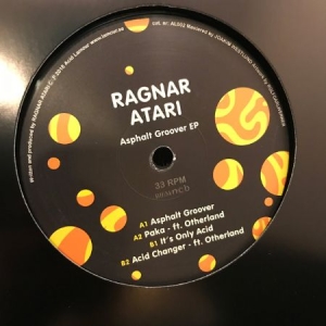Ragnar Atari - Asphalt Groover EP in the group VINYL / Pop-Rock at Bengans Skivbutik AB (3606675)