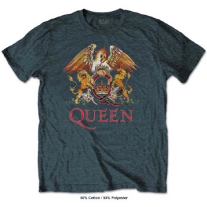 Queen - Queen Men's Tee: Classic Crest in the group OTHER / BW-T-shirts at Bengans Skivbutik AB (3619722)