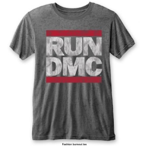 Run Dmc - Vtge Logo Bo Char T-Shirt in the group MERCHANDISE / T-shirt / Hip Hop-Rap at Bengans Skivbutik AB (3619735r)