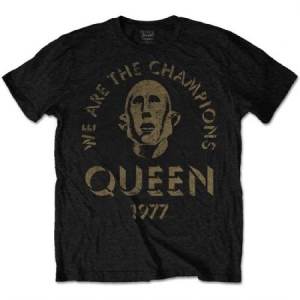 Queen - Queen Men's Tee: We Are The Champions in the group OTHER / BW-T-shirts at Bengans Skivbutik AB (3619744)