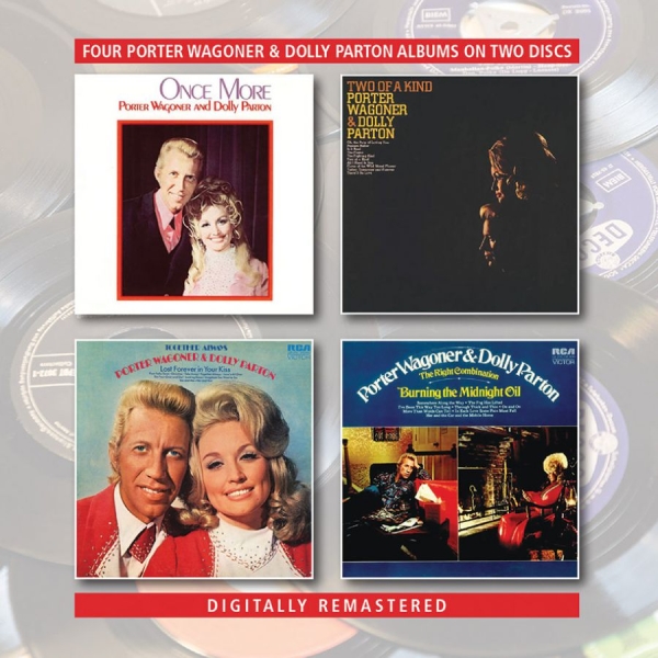 Wagoner Porter And Dolly Parton - Once More/Two Of A Kind/Together.. in the group CD / Bestsellers at Bengans Skivbutik AB (3623581)