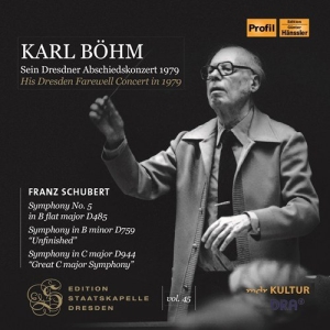 Schubert Franz - Karl Böhm: His Dresden Farewell Con in the group Externt_Lager /  at Bengans Skivbutik AB (3623932)