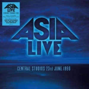 Asia - Live - Central Sudios 1990 (Blue Vi in the group VINYL / Upcoming releases / Rock at Bengans Skivbutik AB (3625322)