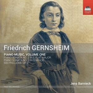 Gernsheim Friedrich - Piano Music, Vol. 1 in the group Externt_Lager / at Bengans Skivbutik AB (3637119)