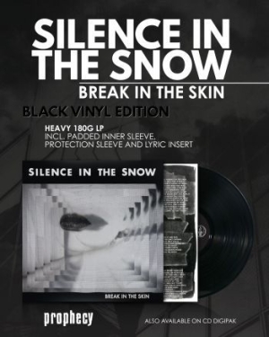 Silence In The Snow - Break In The Skin (Black Vinyl) in the group VINYL / Upcoming releases / Hardrock/ Heavy metal at Bengans Skivbutik AB (3637348)