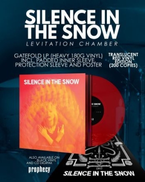 Silence In The Snow - Levitation Chamber (Röd Klar Vinyl) in the group VINYL / Upcoming releases / Hardrock/ Heavy metal at Bengans Skivbutik AB (3637350)