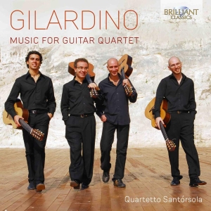 Gilardino Angelo - Music For Guitar Quartet in the group Externt_Lager /  at Bengans Skivbutik AB (3637463)