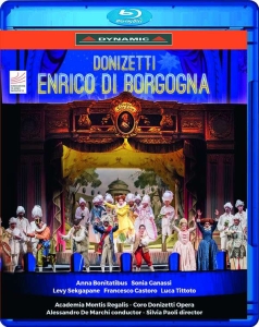 Donizetti Gaetano - Enrico Di Borgogna (Blu-Ray) in the group MUSIK / Musik Blu-Ray / Klassiskt at Bengans Skivbutik AB (3637470)