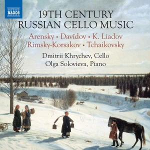 Various - 19Th Century Russian Cello Music in the group Externt_Lager /  at Bengans Skivbutik AB (3637476)