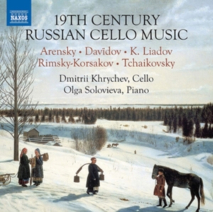 Various - 19Th Century Russian Cello Music in the group Externt_Lager /  at Bengans Skivbutik AB (3637476)