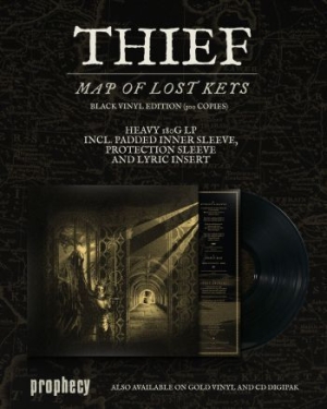 Thief - Map Of Lost Keys (Black Vinyl) in the group VINYL / Hårdrock/ Heavy metal at Bengans Skivbutik AB (3637837)