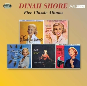 Shore Dinah - Five Classic Albums in the group CD / Pop-Rock at Bengans Skivbutik AB (3644888)