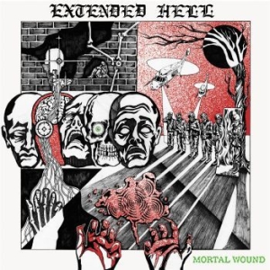Extended Hell - Mortal Wound in the group VINYL / New releases / Rock at Bengans Skivbutik AB (3645034)