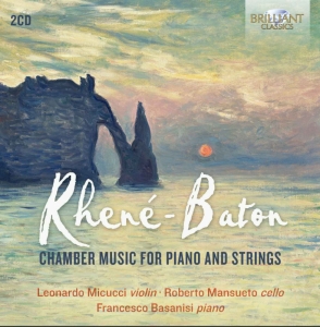 Rhené-Baton - Chamber Music For Piano And Strings in the group Externt_Lager / at Bengans Skivbutik AB (3645513)