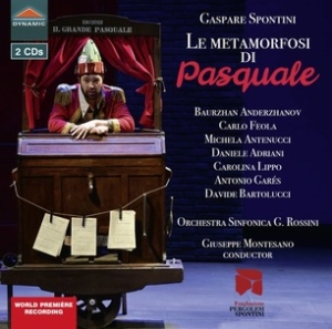 Spontini Gaspare - Le Metamorfosi Di Pasquale in the group CD / New releases / Classical at Bengans Skivbutik AB (3650842)
