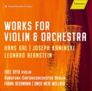 Bernstein Leonard Gál Hans Kami - Violin Concertos in the group Externt_Lager /  at Bengans Skivbutik AB (3651173)