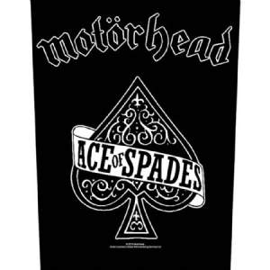 Motorhead - Ace Of Spades -Back Patch: in the group OTHER / Merch Various at Bengans Skivbutik AB (3655627)