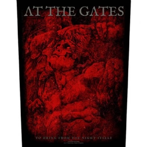 At The Gates Back Patch: To Drink From the Night I - To Drink From the Night Itself in the group OTHER / Merchandise at Bengans Skivbutik AB (3655654)