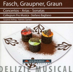 Fasch / Grupner / Graun - Concertos - Arias - Sonatas in the group Externt_Lager /  at Bengans Skivbutik AB (3658285)
