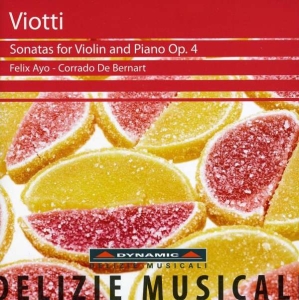 Viotti - Sonatas For Violin And Piano in the group Externt_Lager /  at Bengans Skivbutik AB (3659443)