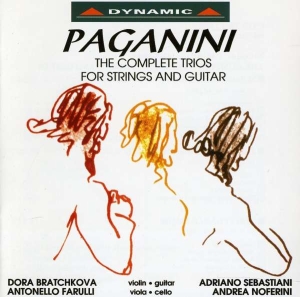 Paganini - Complete Trios For Strings And Guit in the group Externt_Lager /  at Bengans Skivbutik AB (3659698)