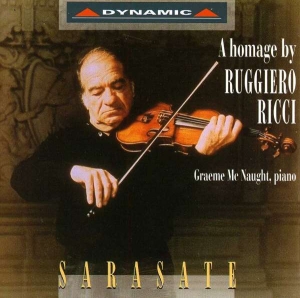 Sarasate - A Homage By Ruggiero Ricci in the group Externt_Lager /  at Bengans Skivbutik AB (3659701)