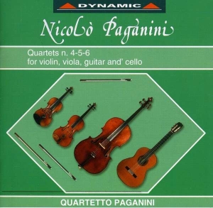 Paganini - Complete Quartets Vol 4 in the group Externt_Lager /  at Bengans Skivbutik AB (3659702)