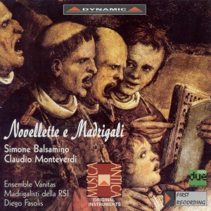 Balsamino / Monteverdi - Novellette E Madrigali in the group Externt_Lager /  at Bengans Skivbutik AB (3661542)