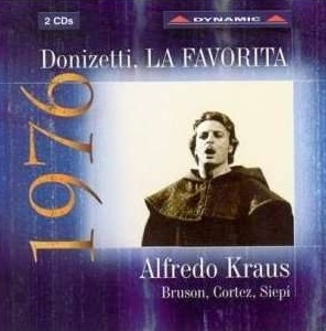 Donizetti - La Favorita in the group Externt_Lager /  at Bengans Skivbutik AB (3661720)