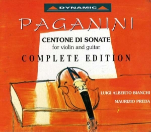 Paganini - Centone Di Sonate For Violin And Gu in the group Externt_Lager /  at Bengans Skivbutik AB (3661732)