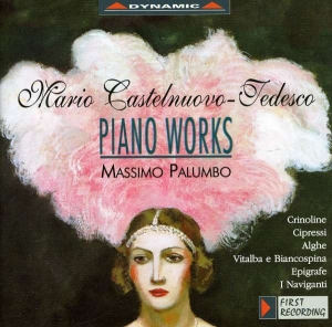 Castelnuovo-Tedesco - Piano Works in the group Externt_Lager /  at Bengans Skivbutik AB (3662171)