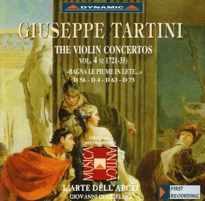 Tartini - The Violin Concertos Vol 4 in the group Externt_Lager / at Bengans Skivbutik AB (3662174)