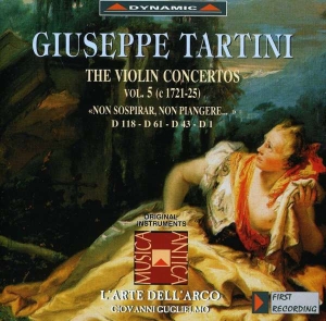 Tartini - The Violin Concertos Vol 5 in the group Externt_Lager /  at Bengans Skivbutik AB (3662176)