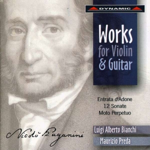 Paganini - Works For Violin And Guitar in the group Externt_Lager /  at Bengans Skivbutik AB (3662190)