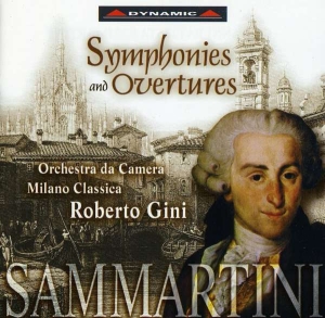 Sammartini - Symphonies And Overtures in the group Externt_Lager /  at Bengans Skivbutik AB (3662191)