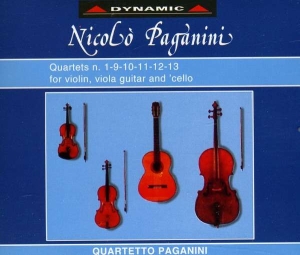 Paganini - Complete Quartets Vol 1 in the group Externt_Lager / at Bengans Skivbutik AB (3662220)