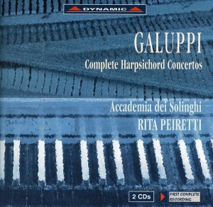 Galuppi - Complete Harpsichord Concertos in the group Externt_Lager /  at Bengans Skivbutik AB (3662222)