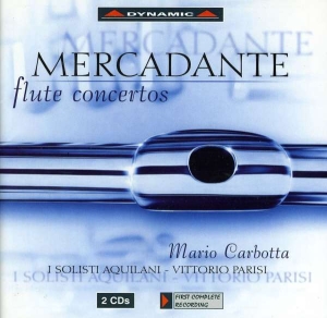 Mercadante - Flute Concertos in the group Externt_Lager /  at Bengans Skivbutik AB (3662230)