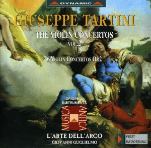 Tartini - The Violin Concertos  Vol 2 in the group Externt_Lager /  at Bengans Skivbutik AB (3662737)