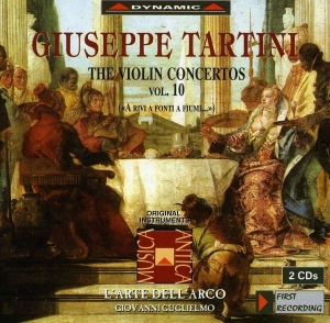 Tartini - The Violin Concertos Vol 10 in the group Externt_Lager /  at Bengans Skivbutik AB (3662742)