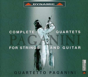 Paganini - The 15 Quartets For Strings And Gui in the group Externt_Lager /  at Bengans Skivbutik AB (3662928)