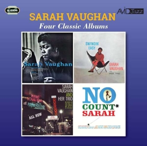 Sarah Vaughan - Four Classic Albums in the group CD / Jazz/Blues at Bengans Skivbutik AB (3664702)