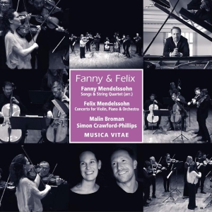 Mendelssohn Fanny Mendelssohn Fe - Musica Vitae: Fanny & Felix in the group Externt_Lager /  at Bengans Skivbutik AB (3665986)