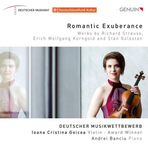 Golestan Stan Korngold E W Strau - Romantic Exuberance in the group CD / Klassiskt at Bengans Skivbutik AB (3665990)