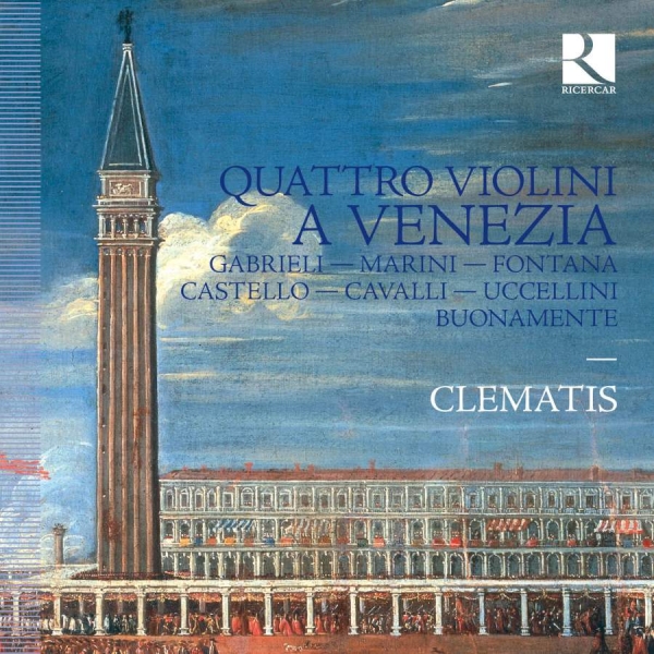 Various - Quattro Violoni A Venezia in the group CD / Bestsellers at Bengans Skivbutik AB (3666010)